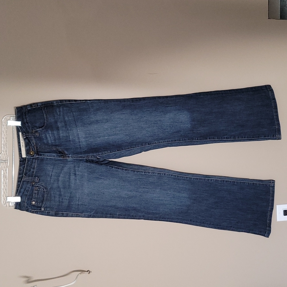 DKNY Womens Flare Jeans